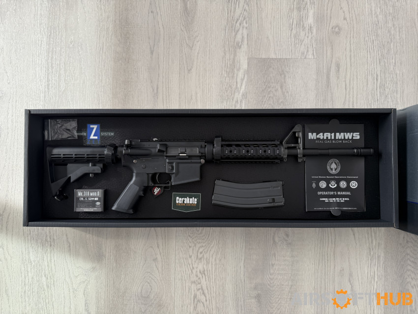 Tokyo Marui M4A1 MWS Z Sistem - Used airsoft equipment