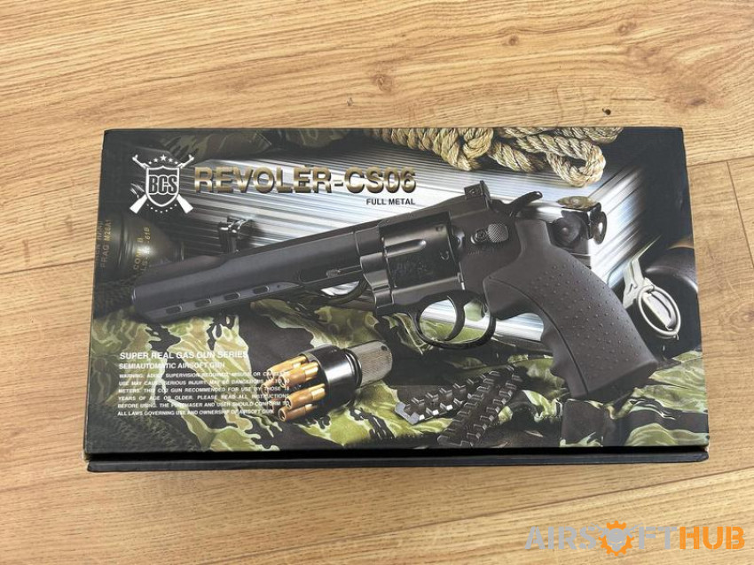 BSC REVOLVER-CS06 TWO TONED - Used airsoft equipment