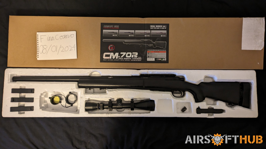 CYMA CM.702a Sniper Rifle - Used airsoft equipment