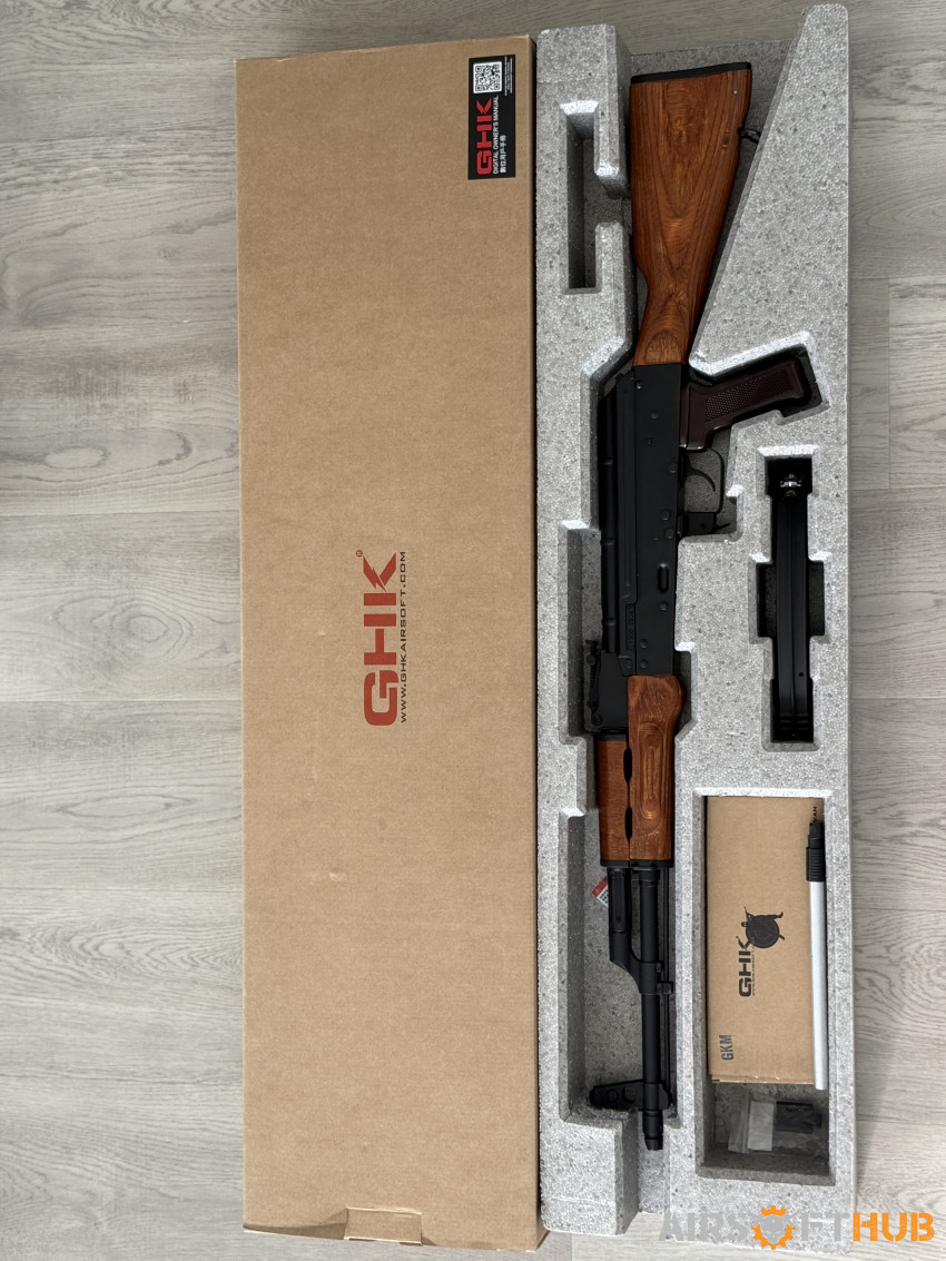 GHK AKM V3 GBBR - Used airsoft equipment