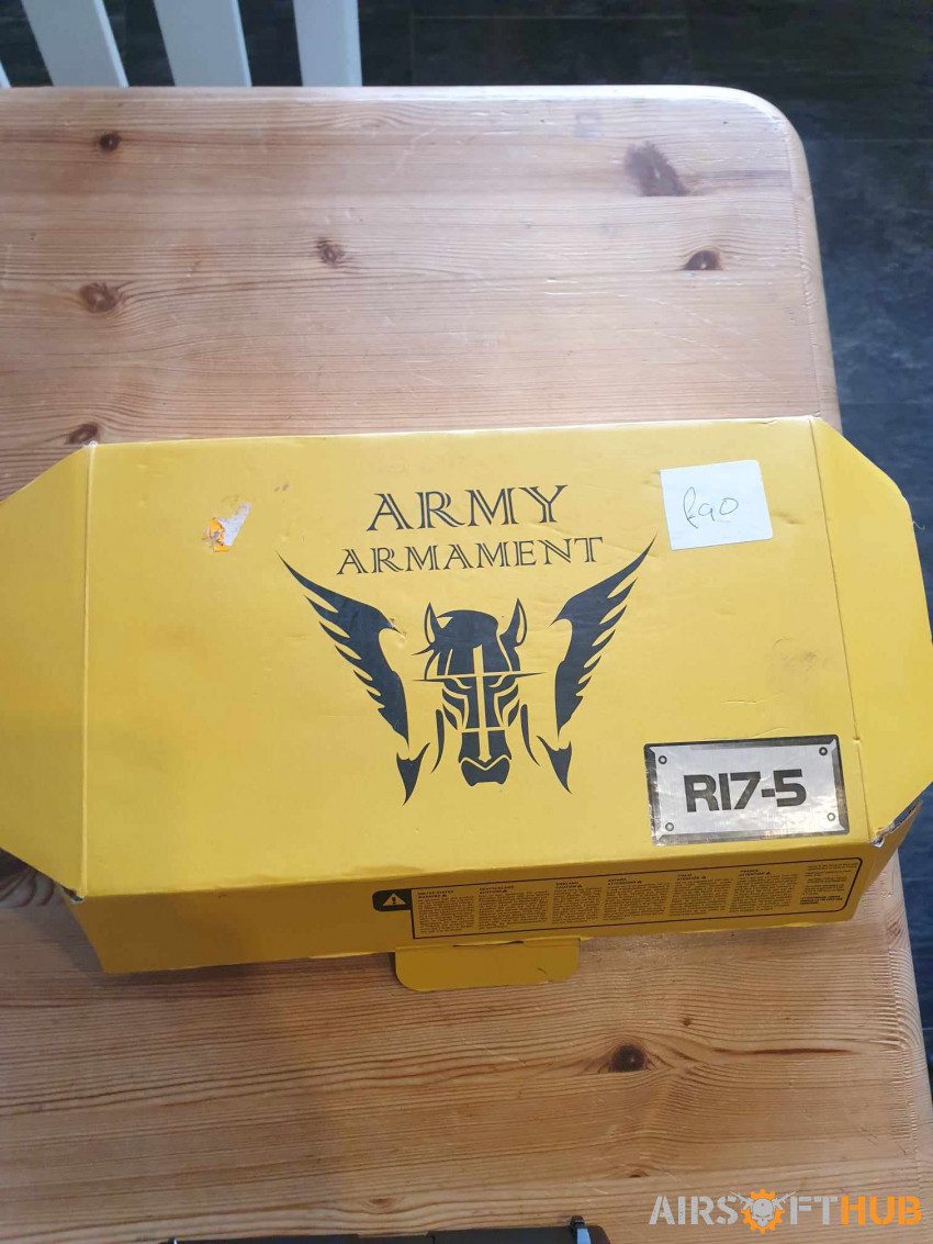 Army Armament Glock R17-5 - Used airsoft equipment