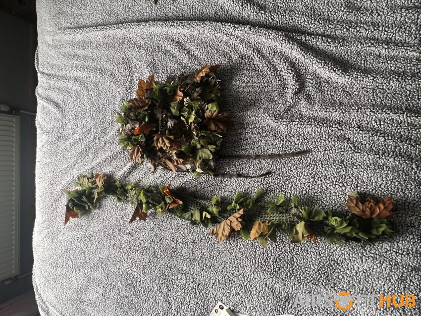 Full ghillie suit - Used airsoft equipment