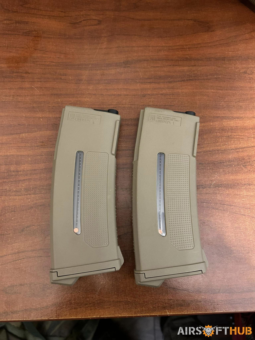 PTS Epm1 mags - Used airsoft equipment
