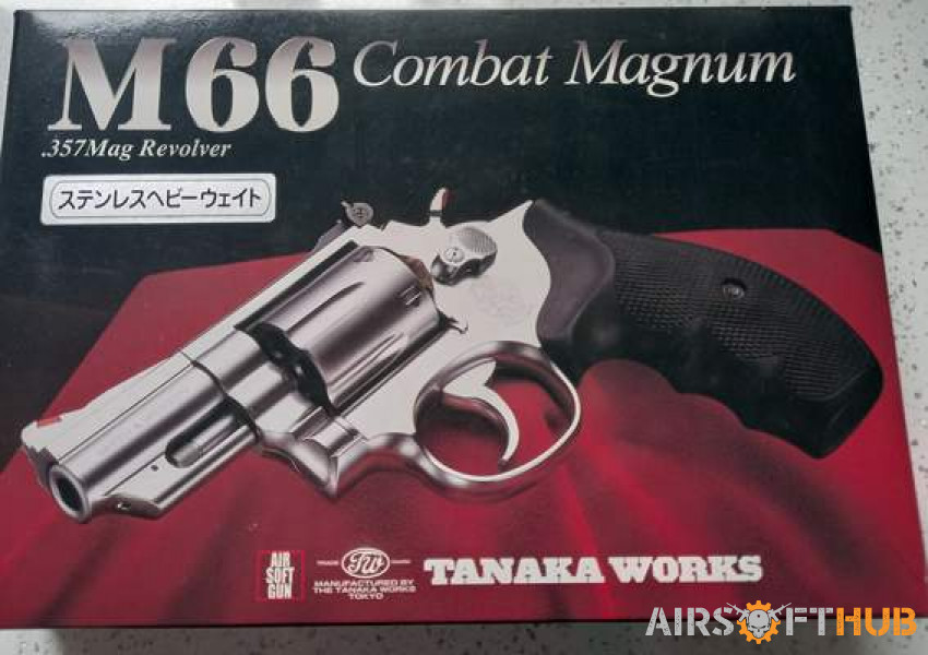 TANAKA SMITH AND WESSON 357. - Used airsoft equipment