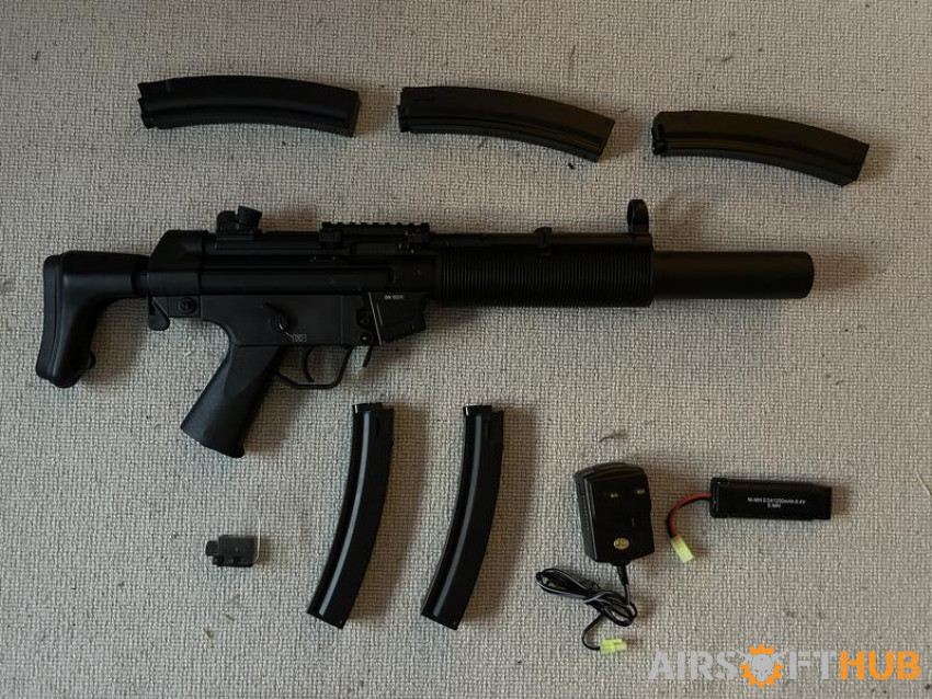 Cyma mp5 sd BLUE EDITION - Used airsoft equipment
