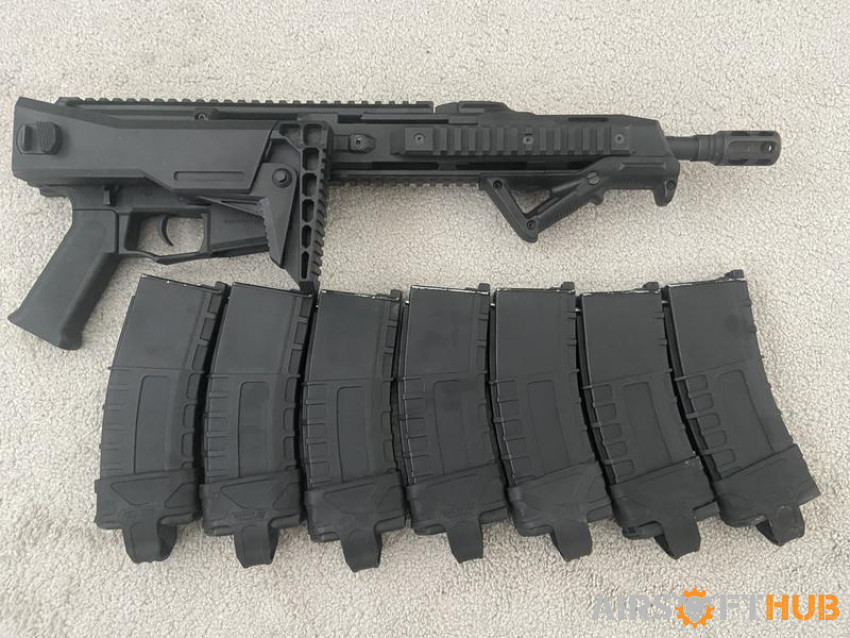 GHK G5 upgraded  TRADE - Used airsoft equipment