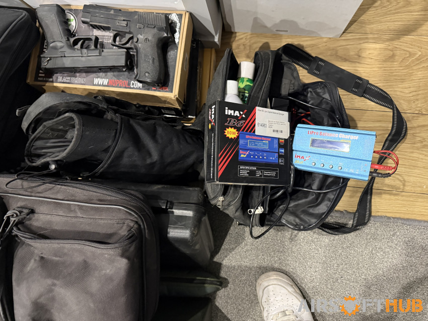 Airsoft bundle huge kit - Used airsoft equipment