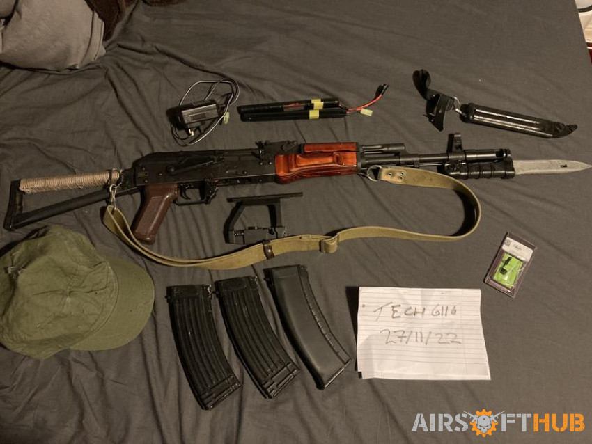 LCT AK74 folding stock - Used airsoft equipment