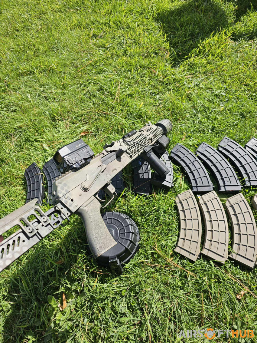 Upgraded LCT ZENIT AK - Used airsoft equipment