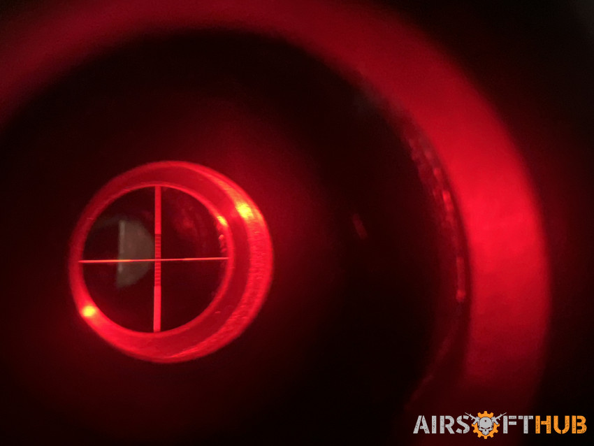 Sniper scope (RGB) - Used airsoft equipment