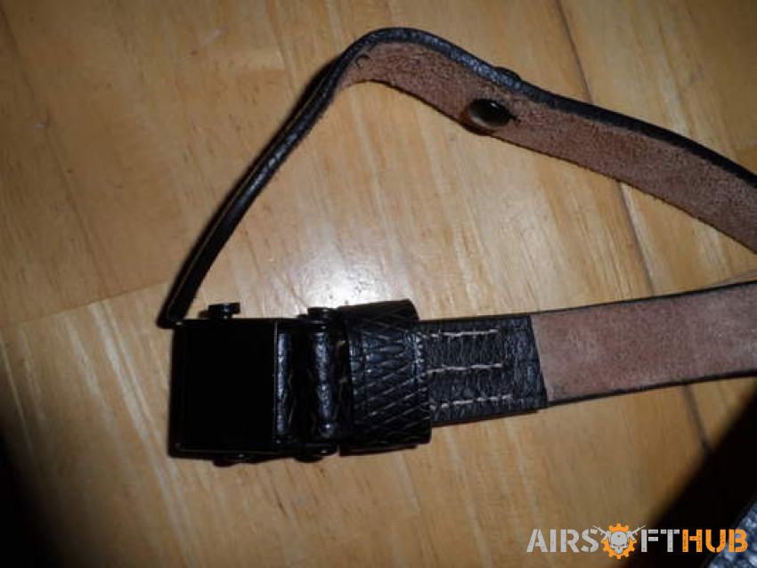 Sling for MP40 (Black) - NEW - Used airsoft equipment