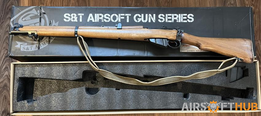 S&T SMLE UPGRADED with og Butt - Used airsoft equipment