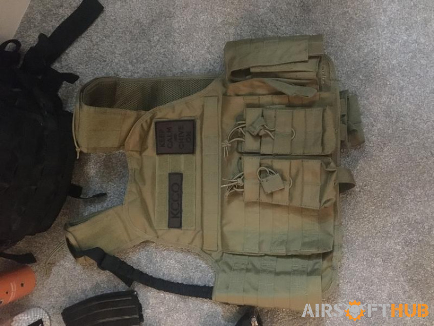 KRYTAC LVOA-S & Full Gear Set - Used airsoft equipment