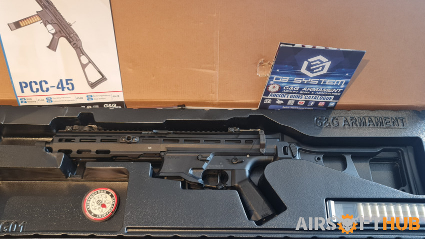 G&G PCC45 Submachine gun - Used airsoft equipment