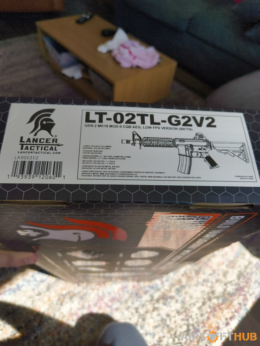 Lancer Tactical LT-02 Rifle - Used airsoft equipment
