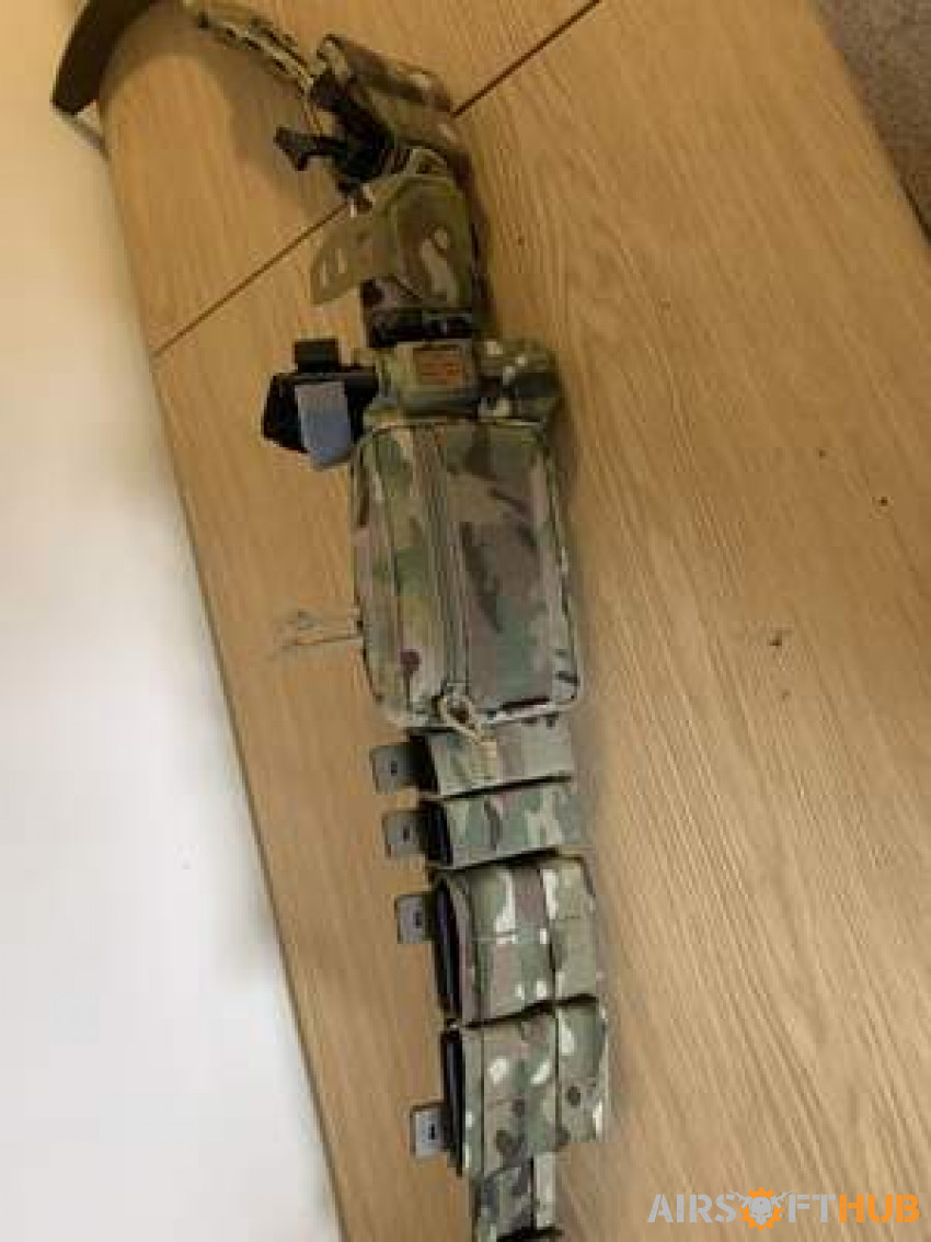 Multicam shooters belt - Used airsoft equipment