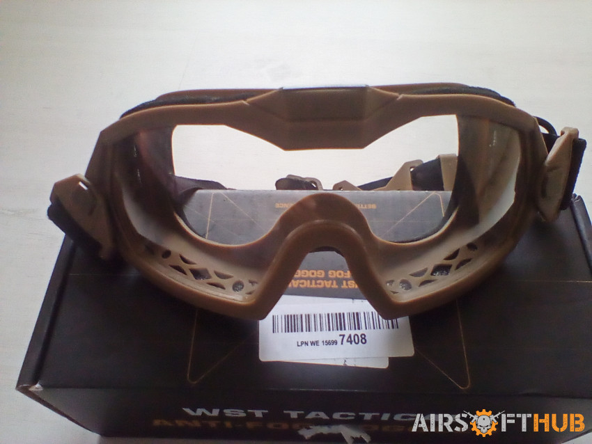 Airsoft Goggles Anti Fog - Used airsoft equipment