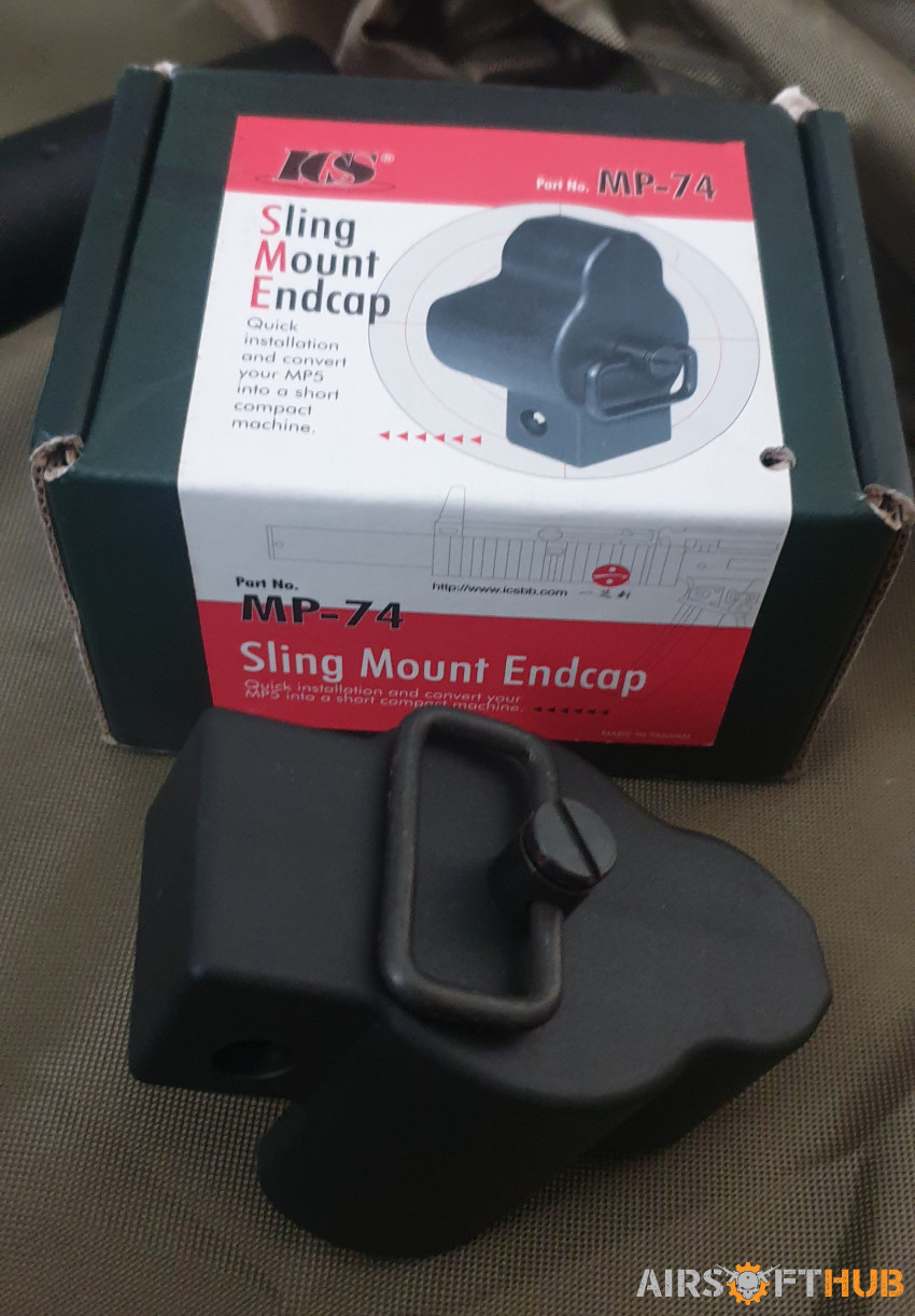 ICS Mp5 rear sling end cap - Used airsoft equipment