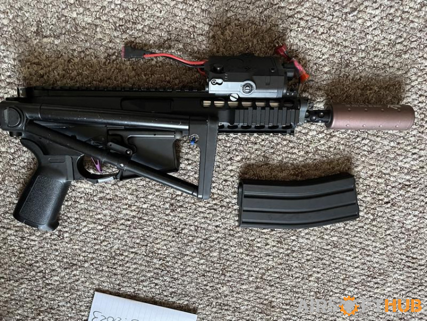 Upgraded metal PDW m4 - Used airsoft equipment