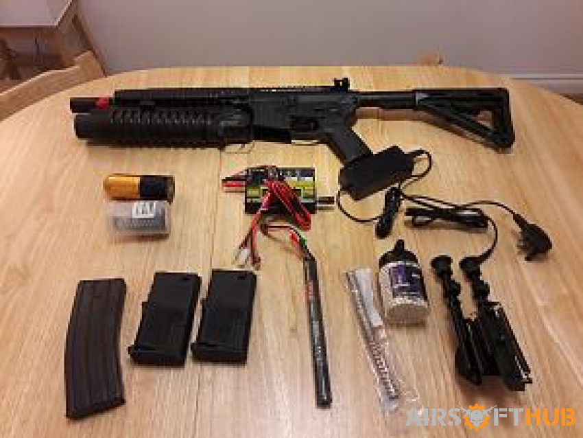 Complete Airsoft package - Used airsoft equipment