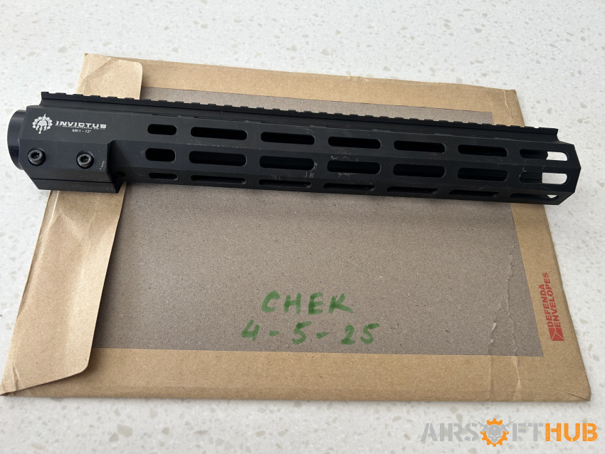 Invictus Mk1 13" rail - Used airsoft equipment