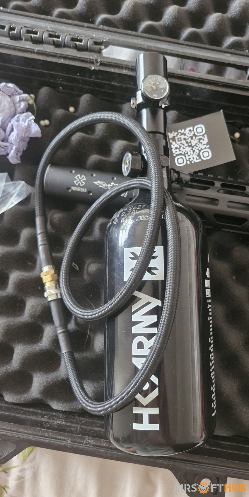 Hpa bottle line snd reg - Used airsoft equipment
