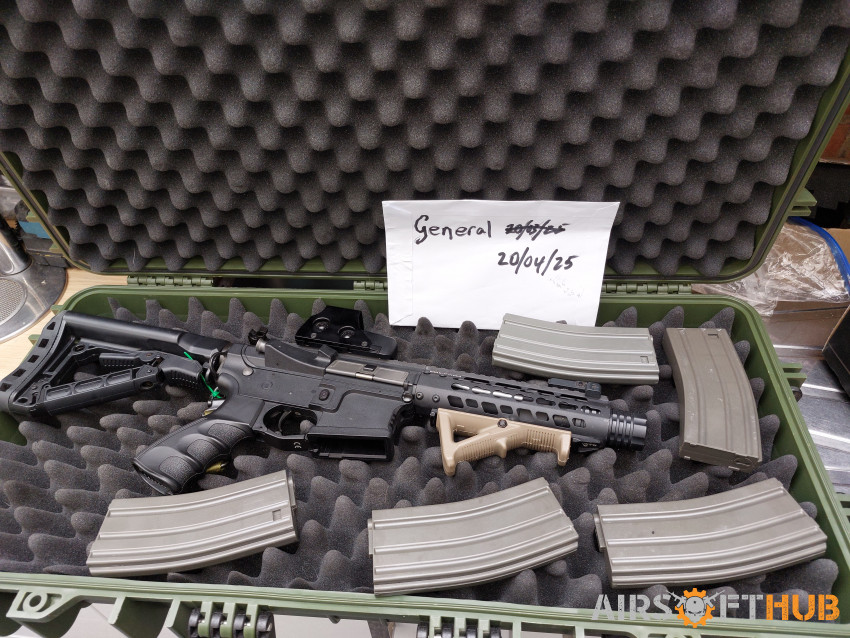 G&g wildhog bundle m4 - Used airsoft equipment