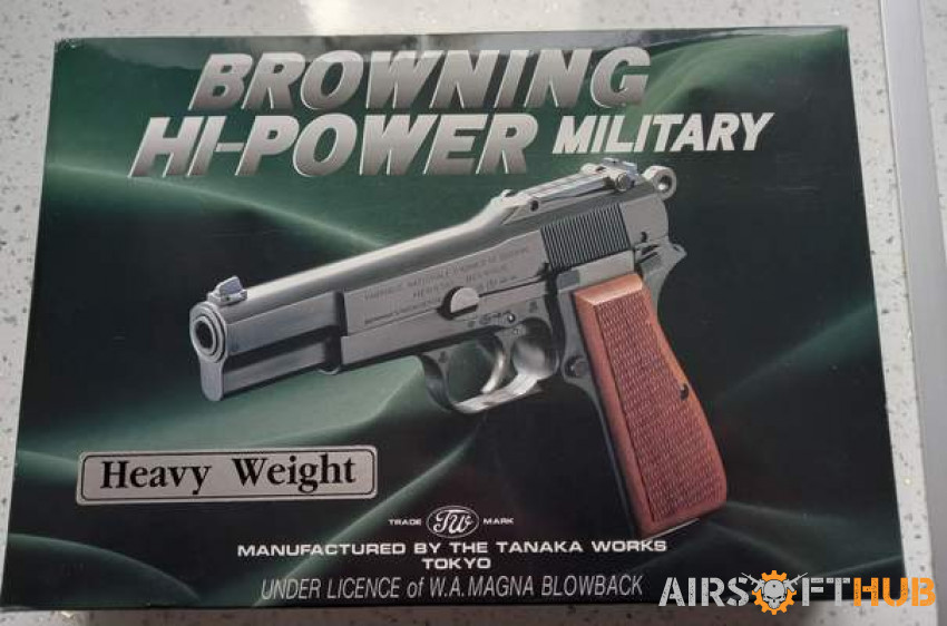 BROWNING HI -POWER. - Used airsoft equipment