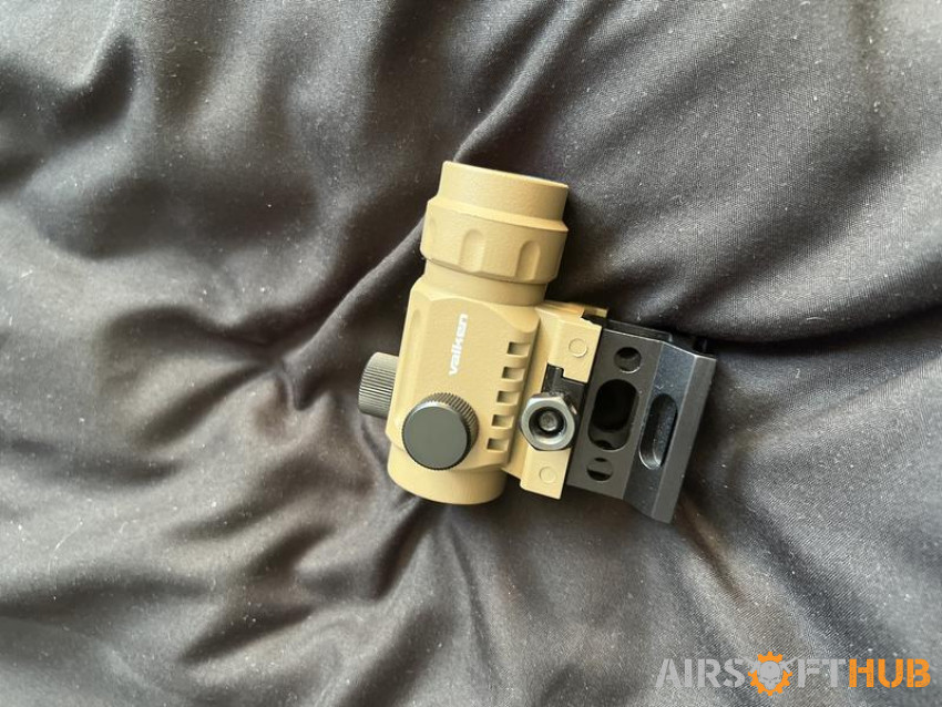 Valken red dot sight , fde - Used airsoft equipment