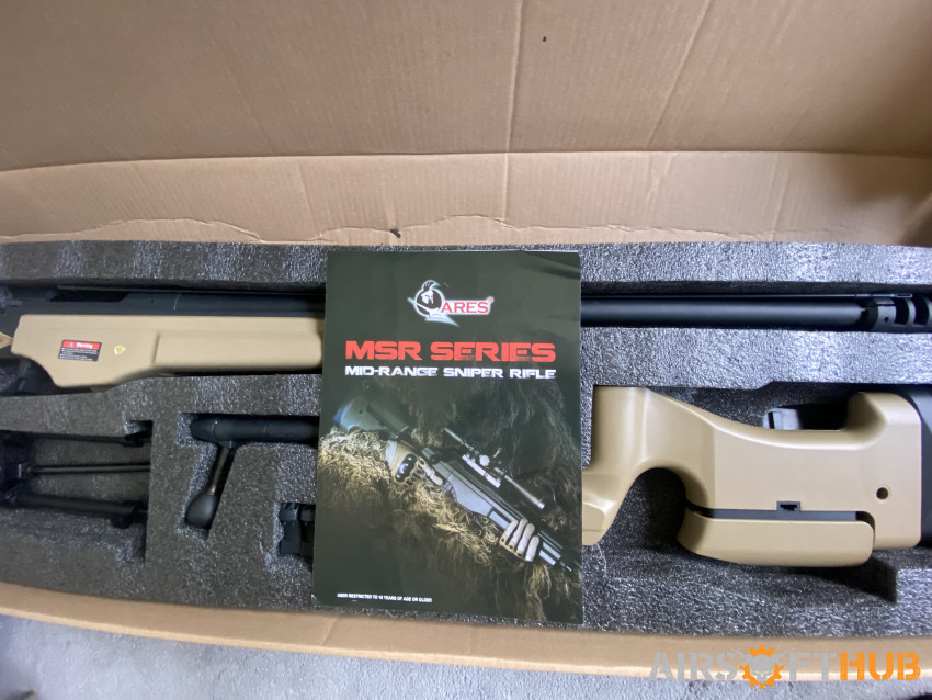 ARES MSR 009 DE(Brand New) - Used airsoft equipment