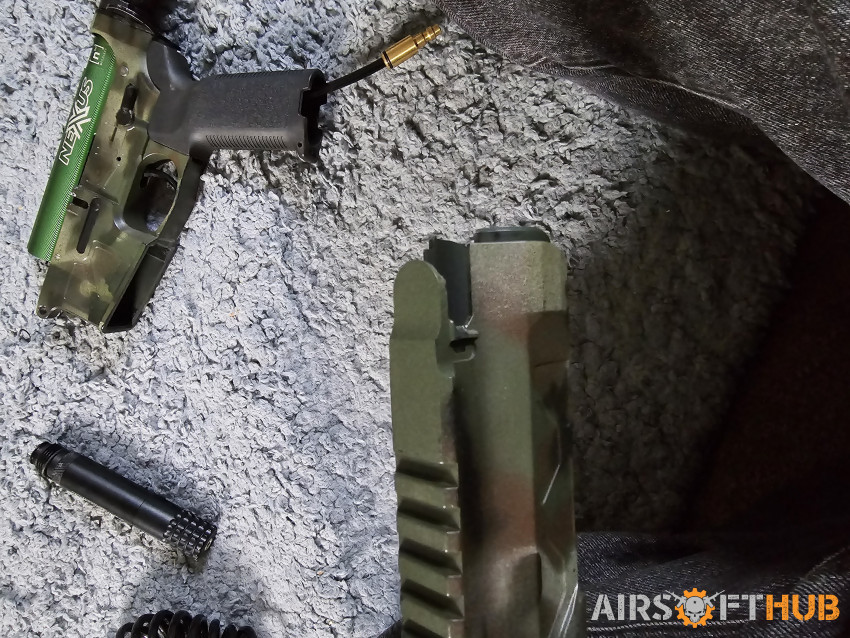 This has been sold - Used airsoft equipment