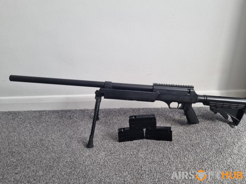 Asg sniper rifle - Used airsoft equipment