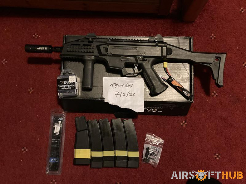 ASG Scorpion EVO 2020 Upgraded - Used airsoft equipment
