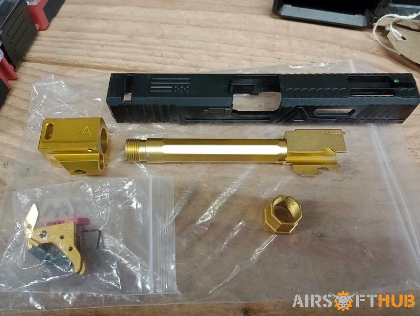 Ascend Glock barrel,slide+comp - Used airsoft equipment