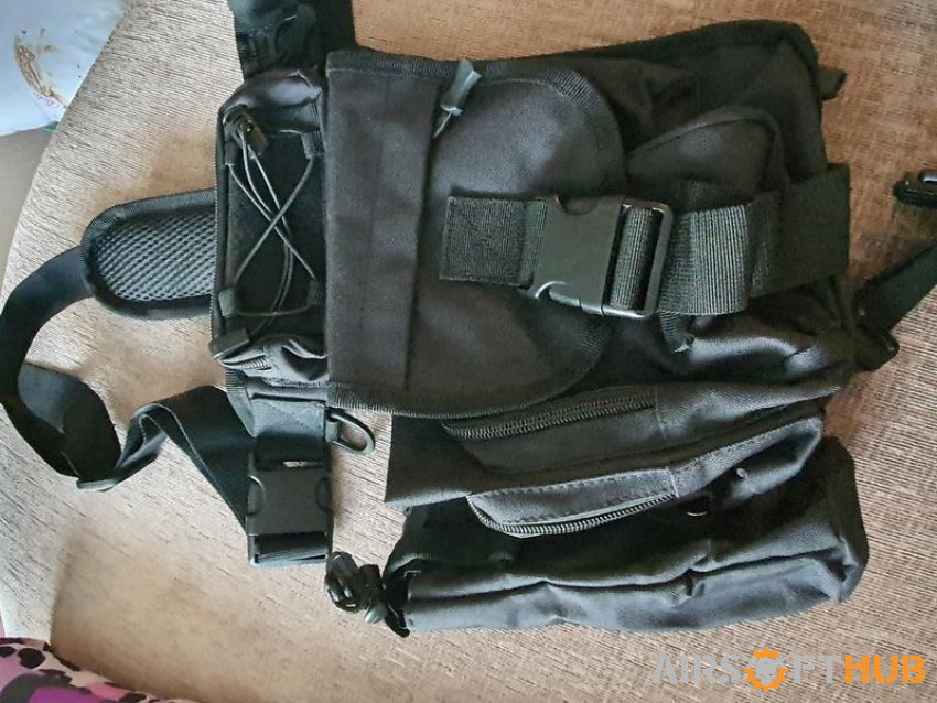 Leg and waist equipment bag - Used airsoft equipment