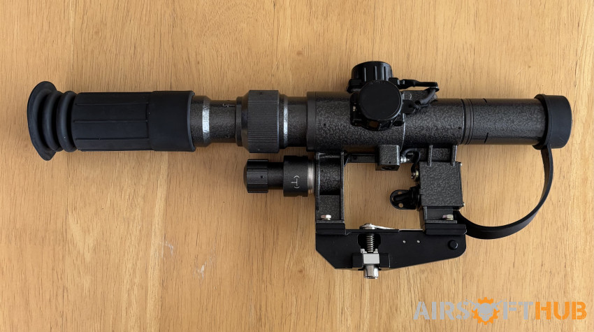 Vector Optics PSO Scope 3-9x - Used airsoft equipment