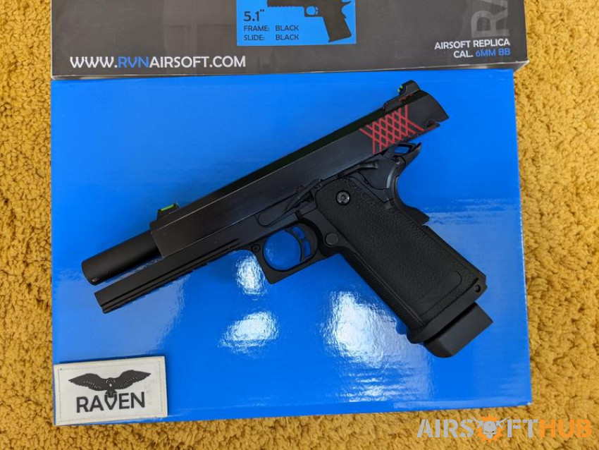Raven 5.1 Hi-Capa gbb pistol - Used airsoft equipment