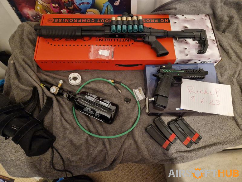 HPA bundle - Used airsoft equipment