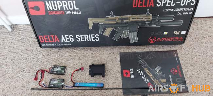 Nuprol delta spec ops - Used airsoft equipment