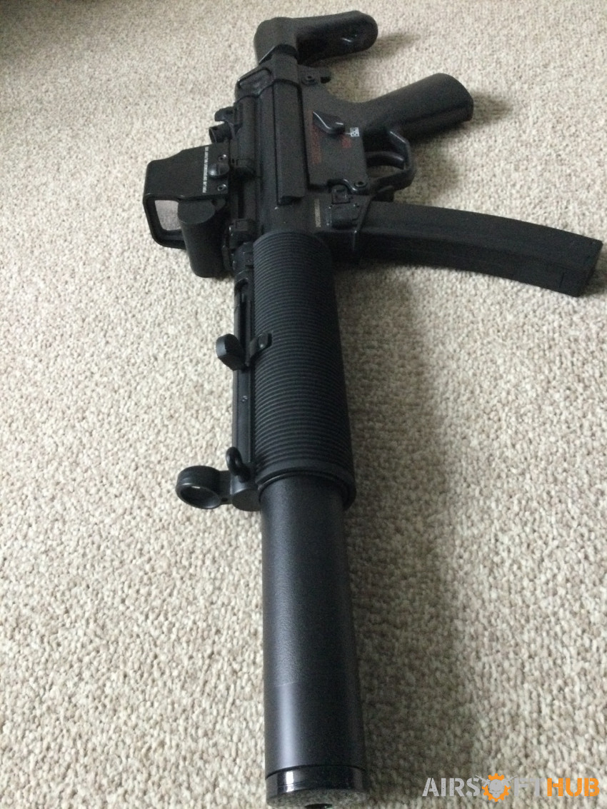 MP5 with extras Jing Jong - Used airsoft equipment