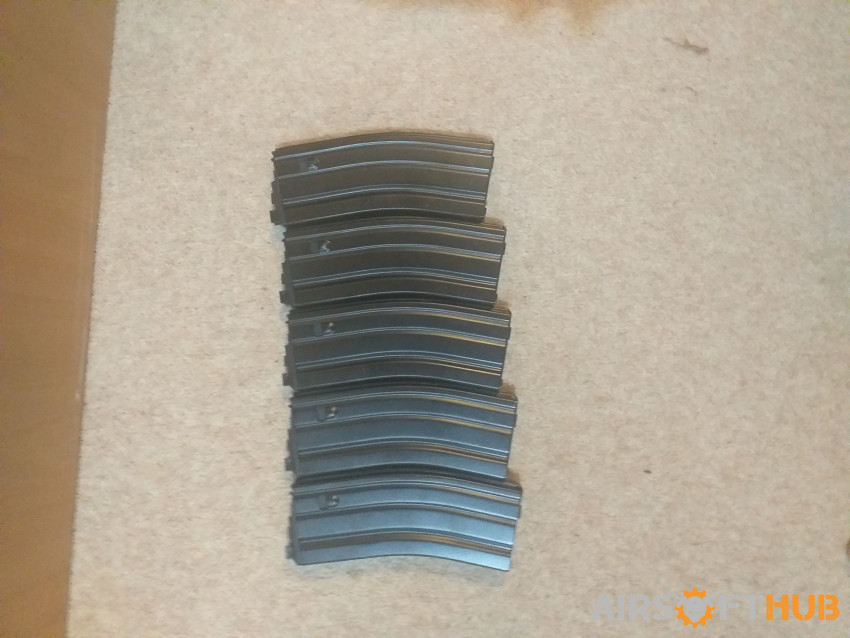 WE CO2 M4/T91/4168/L85 mag - Used airsoft equipment