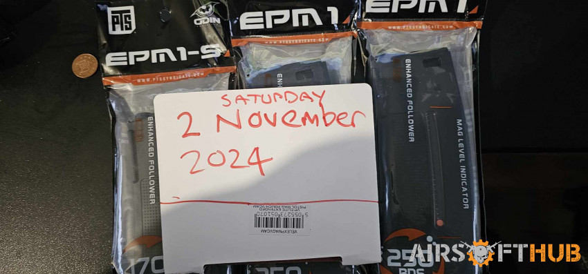 3x epm1 mags . new - Used airsoft equipment