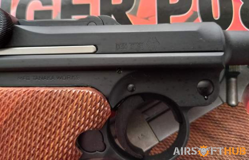 LUGAR P08 PISTOL. - Used airsoft equipment