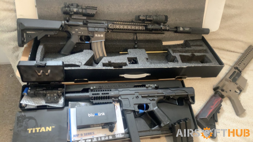 Air-soft bundle - Used airsoft equipment