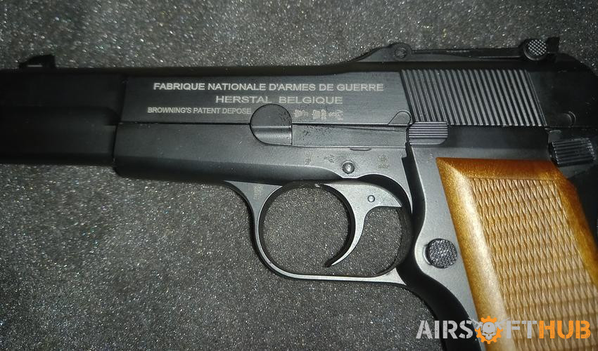 WE BROWNING HI POWER. - Used airsoft equipment