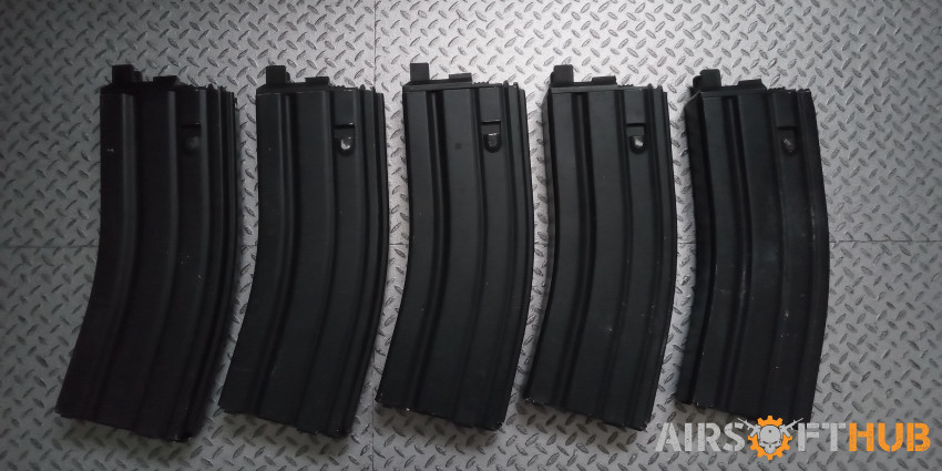 M4 GBB gas magazines - Used airsoft equipment
