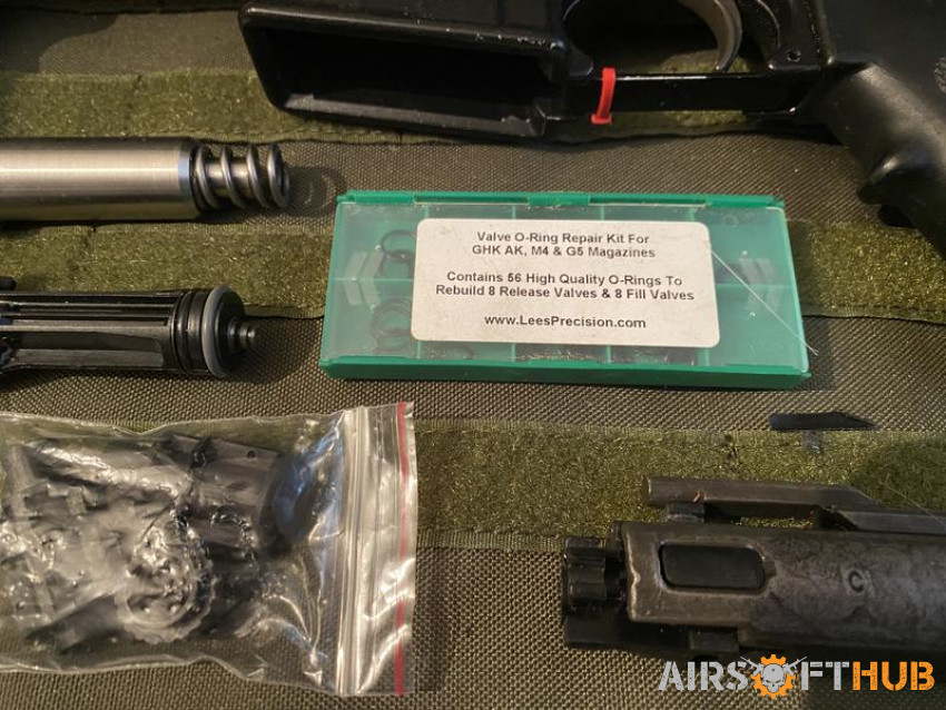 GHK M4 bundle - Used airsoft equipment