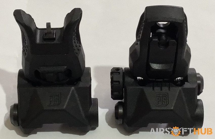 Genuine PTS iron sights - Used airsoft equipment