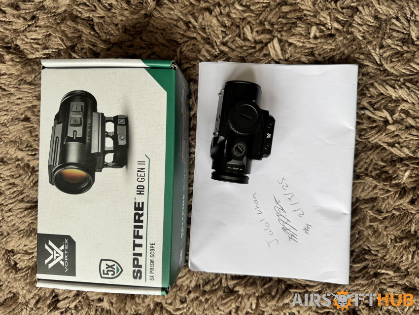 Vortex spitfire HD gen II - Used airsoft equipment