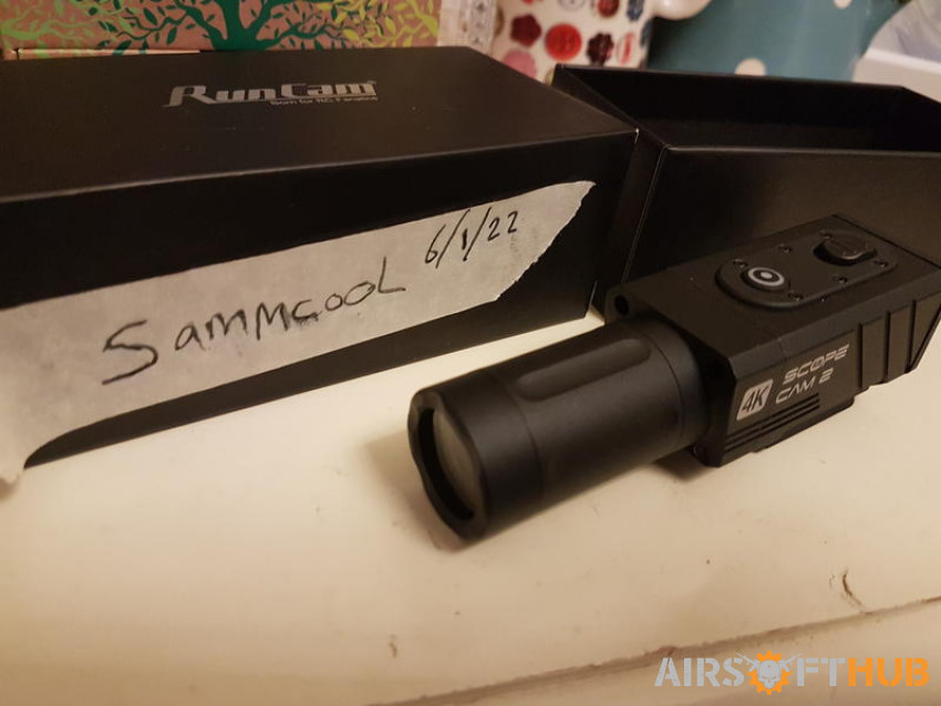 Scope cam 2, 4k (40mm) - Used airsoft equipment